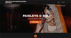 Desktop Screenshot of paisleysandbia.com