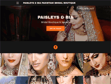 Tablet Screenshot of paisleysandbia.com